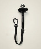 TIE ROPE 78 cm, kort opbindingstov til heste med sikkerhedsspænde og karabinhage