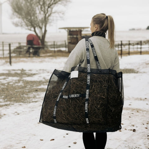 XL HAY BAG - Deep Black